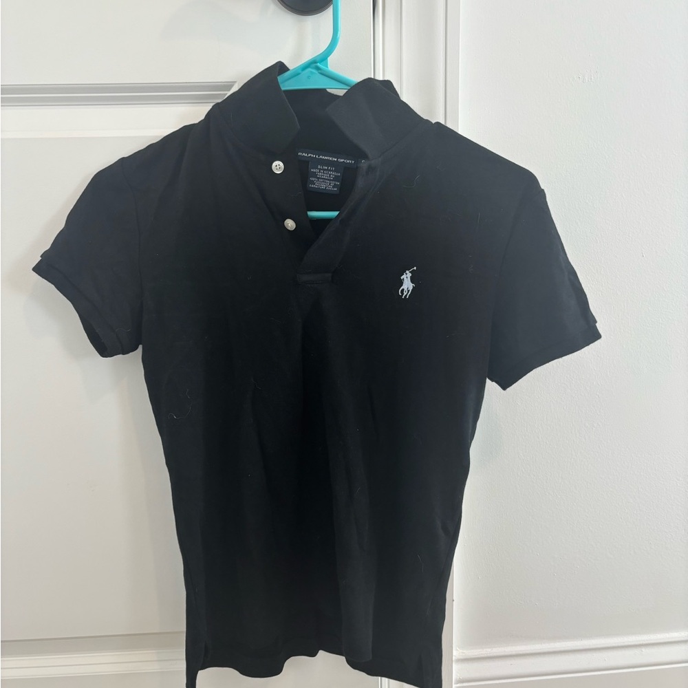 Black Polo Kids Shirt